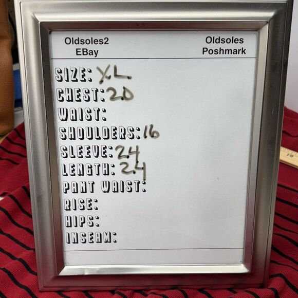 Lauren Ralph Lauren Womens Turtleneck Sweater  Red Striped Size XL Cotton preppy - Picture 12 of 12